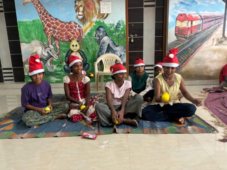 Miam Becomes Santa, Bringing Joy and Smiles with Toys to Special Children